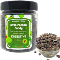 MASALA POTLI Amla Pachak Candy | Dried Chatpata Amla, Salty Dry Awala Supari | Source of Vitamin C, Salted Gooseberries Traditional Recipe | Pack of 250 Grams