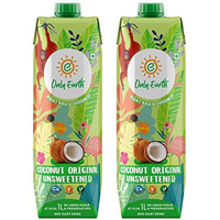 Only Earth Coconut Drink | Best for Coffee, Tea, Cereals, Shakes or As Is | 40% Coconut Water + 59% Coconut Milk | Dairy Free | Unsweetened | Plant-Based | Source of Calcium | Preservatives Free | No Added Sugar | No Trans-Fat |Thai Coconuts