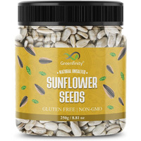 GreenFinity Healthy & Tasty Jumbo Sunflower Seeds for Eating | Immunity Booster Diet | Protein and Rich in Fibre - 250 Gram