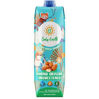 Only Earth Almond Drink | Unsweetened | Lactose-Free | Preservatives Free | Made with Natural Almond Paste | Source of Calcium | Contains Vitamin D,E,B1,B2 & B12 | Dairy Alternative | Cholesterol Free | Plant-Based Alternative | Barista Edition 1L