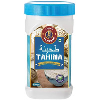 AL MARAH White Tahini/Tahina Paste, 650G (100% Hummus Ground Hulled Sesame Seed Paste Smooth & Creamy, Natural For Hummus, Middle Eastern Condiment For Salad Dressings, Baba Ghanoush & More)