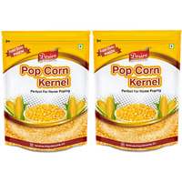Desire Popcorn Kernel Seeds 2 Kg | Big Size Gourmet Pop Corn Kernels Imported | High Expansion, A Grade Makkai Popcorn
