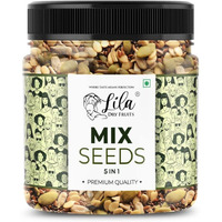 LILA DRY FRUITS 5 in1 Superseed Mix 1000 Gms - Mixture of Chia, Pumpkin, Sunflower, Watermelon and Flax) | Immunity combo for Weight Loss | Mix Seeds for Eating | Snacks for Dieting and Gifting