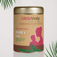 LittleVeda Moms Lactation Tea for Breastfeeding Mothers  Ingredients such as Fenugreek, Shatavari, Moringa that are known to help with Breast Milk Supply for lactating Nursing Moms with 50g