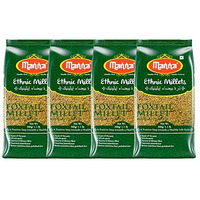 Manna Foxtail Millet 2Kg Natural Grains - (Kaon/Kang/Kangni/Kakum/Navani/korralu/Korra/Thinai). Millet Rice | High Protein & 100% More Fibre than Rice