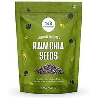GreenFinity Raw Chia Seeds - 500Gms | Premium Raw Chia Seeds with Omega 3 and Fiber for Weight Loss, Healthy Food, Diet Snack