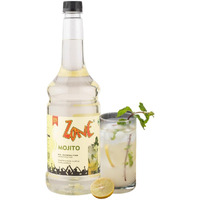 Zone Mojito Syrup 1050ml | Pure Mint Flavor for Mocktails, Cocktails, Lemonades, Iced Teas & More | 35+ Flavours