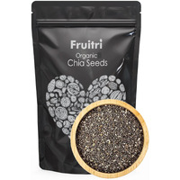 Fruitri Premium Chia Seeds for Eating 200g, fiber rich, Raw chia seeds for weight Management, Organic Healthy Snacks