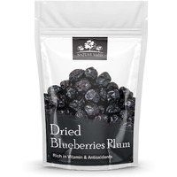 NATURE YARD Dried Blueberry Plum Dry Fruits - 250 Gram - Fresh Naturally Sweet Dried Blueberries