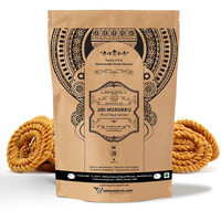 looms & weaves - Ready to eat Kerala Snacks - Ari Murukku/Rice Flour Spirals - 250 gm