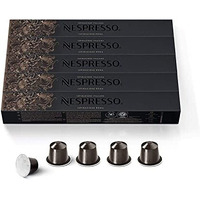 Nespresso Ispirazione Roma Intenso, Original Line Coffee Capsules, Limited Edition, Medium Roast, 50 Count Coffee Pods, Brews 1.35 Oz (5 Sleeve, 50 Pods) Box