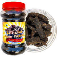 Foods.shopkruz Lachha khata meetha aam papad 300 grams mango slices 300g