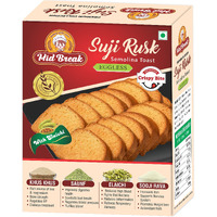 Mid Break - Suji Rusks| Saunf Rusk | Elaichi Rusks | 3 in 1 Rusks | Premium Handmade Suji Rusks (Pack of 1)