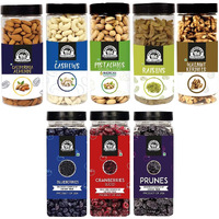 WONDERLAND FOODS (DEVICE) Healthy Immunity Dryfruits Combo Almond 500 Gram, Cashew 500 Gram, Pista 500 Gram, Raisin 500 Gram, Walnut 350 Gram Blueberry 250 Gram, Sliced Cranb