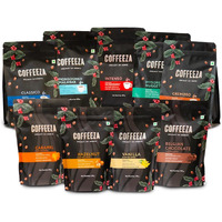 Coffeeza Ground Coffee Bundle Collection: Pack of 9 AA Specialty Fine Grind Ground Coffee (Espresso & Moka Pots) | 9x250g