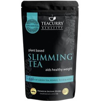 TEACURRY 28 Day Slimming Tea for Weight Loss with Free Diet Chart - 200 Gms Loose Tea | Slimming Tea Helps Loss Weight, Reduce Tummy, Prevent Ageing | Weight Loss Green Tea
