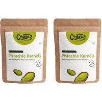 Cravez Premium Unsalted Whole Pista Kernels - 1 kg | Imported | Fresh & Crunchy | (Grade A ++ Nuts, Premium Jumbo Size, Imported) Packed in Reusable Premium Jar