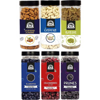WONDERLAND FOODS (DEVICE) Healthy Immunity Dryfruits Combo Almond 500 Gram, Cashew 500 Gram, Raisin 500 Gram, Blueberry 250 Gram, Sliced Cranberry 200 Gram, Prunes 250 Gram