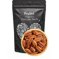 Fruitri Premium Organic Jumbo Pecan Nuts - 400g of Fresh and Wholesome Pecans, Perfect dry fruits for Snacking and Baking.