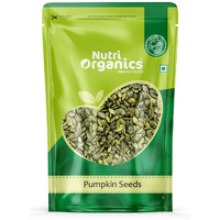 Nutri Organics Roasted Pumpkin Seeds for Eating 1kg Without Salt, Immunity Booster Jumbo Pumpkin Seeds
