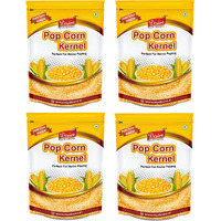 Desire Popcorn Kernel Seeds 4 Kg | Big Size Gourmet Pop Corn Kernels Imported | High Expansion, A Grade Makkai Popcorn