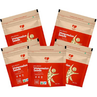 Nourish You Organic Watermelon Seeds | Magaj Seeds Pack | Tarbuj Beej | Rich in Protein | Potassium | Magnesium & Iron | Raw Watermelon Seeds for Eating | Diet Food | Pack of 5 x 100GM |