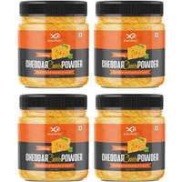 GreenFinity Cheddar Cheese Powder, 1kg (Pack of 4) (Best for Make Delicious Cheese-Flavoured, Pop-Corn, Pizza, Pasta, French Fries etc)