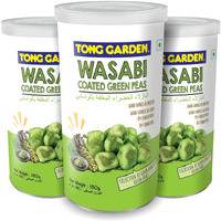 Tong Garden Imported Wasabi Green Peas 180 Can Pack Of 3 - 540 Gram