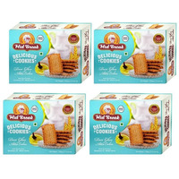 MidBreak Desi Ghee Atta Biscuits | Premium Handmade Cookies | Atta Biscuits | 300 Gram x 4 | Pack of (4)