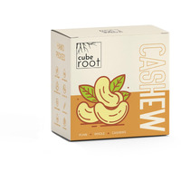 Cube Root 100% Natural Whole Cashew Nuts 1kg (1000g), W240 Grade (Large size), Vacuum Pack, Dry Fruits