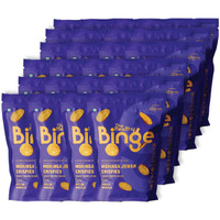 The Healthy Binge| Baked Snacks | Moringa Jowar Chips | Healthy snacks for kids and adults | Protein & Fibre Rich | No Added sugars| Protein | Gluten Free | |0% Cholesterol | Indian Masala Flavour | PACK of 24 (40 gm x 24)