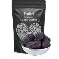 Fruitri Premium Queen Kalmi Dates - 200Gm, Juicy & Delicious Khajoor, Arab Khajur, 100% Naturally Dried & Free From Any Preservative Dry Fruits