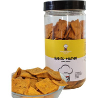 Healthy Master Baked Makai Masala Mathri 500g | Rich in protein | Low GI food | Good for healthy lifestyle | Powerful antioxidants | Rich in vitamins