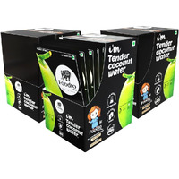 Foodio.fit Tender Coconut Powder Mix | Coconut Water Powder | Nariyal Pani | Rich In Electrolytes Boosts Hydration | Energy Drink (1350G) - Makes 18L Of Coconut Water | Pack Of 9 (1350Gm) | Each 150Gm