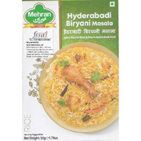 Mehran Hyderabadi Biryani Masala 50grms (Pack of 4)