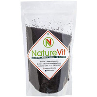 Nature Vit Naturevit Basil Seeds, 200G | Tukmaria Seeds | Sabja Seeds | (Reduces Body Heat)