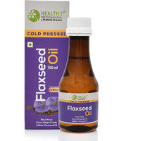 HEALTH 1st Cold Pressed Flaxseed Oil (Alsi Oil), 100 ml (Omega -3)