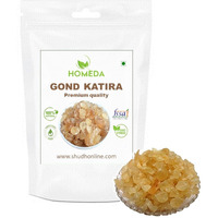 Homeda Gond Katira Pure Organic 500gm | Almond Gum Badam Pisin Organic, Edible Gum, Tragacanth gum, Katora Gum Crystals, Badam Gondh for Summer, Badam Gum, Badam Banka, White Almonds Goond Gaund