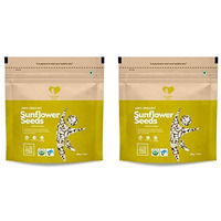 Nourish You Organic Sunflower Seeds Sunflower Seeds (100G) Each - Raw Sunflower Seeds for Eating | Diet Food | Healthy Snack | Rich in Protein & Fiber (Pack of 2)