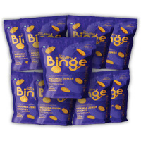The Healthy Binge | Baked Snacks | Moringa Jowar Chips | Protein & Fibre Rich | No Added sugars| 0% Cholesterol | Indian Masala Flavour | PACK of 9 (40 gm x 9)