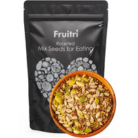 Fruitri Roasted Mix Seeds for Eating - 800g, Healthy Snacks with Flax Seeds, Chia Seeds, Sunflower Seeds, Watermelon Seeds, Pumpkin Seeds, and Sesame Seeds - roasted seeds mix for eating, diet snacks