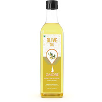 GMORE - Cold Pressed - Extra Light - Olive Oil - Organic - 100% Pure & Natural Olive Oil (1000ml)