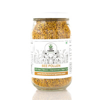 Two Farmers Organics Bee Pollen | Raw & Unprocessed | Plant based Protein | 100gm Glass Jar