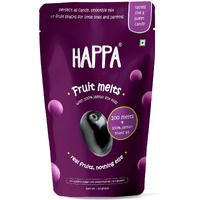 Happa Jamun Fruit Melts, Only Jamun, Nothing Else | Baby and Parents | Fruit snacks |Safe from 8 months onwards | No added sugar | No Artificial flavour | No Preservatives | Great taste | 80+ units