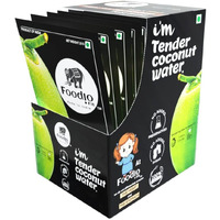 Foodio.fit Im Tender Coconut Water (4L) - Nariyal Pani | Coconut Water Powder Sachets | Instant Coconut Water Powder Mix