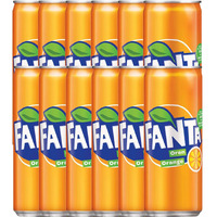 Fanta Orange Flavoured Drink, 12 X 320 ml