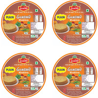 Sambha Roasted Crunchy Plain Khakhra| Indian Snack| Breakfast Snacks (800 gm, 4 Packet of 200 gm Each)