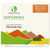 Gopaldhara Darjeeling Tea First Flush Flowery Orange Pekoe 500g Paper Box - (Regular Series) FTGFOP1 Whole Leaf First Flush Black Tea from the High Hills of Darjeeling
