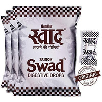 Swad Digestive Candy (50 Toffee x 3 Pack), Chatpati, Khatti Meethi Swad Original Toffee | Toffee Packet For Birthday, Party Pack for Family & Friends
