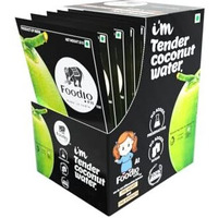 Foodio.fit Tender Coconut Powder Mix - 30 Pack | Coconut Water Powder | Nariyal Pani | Extract from Real Tender Coconuts | Energy Drink - Makes 6L of Coconut Water